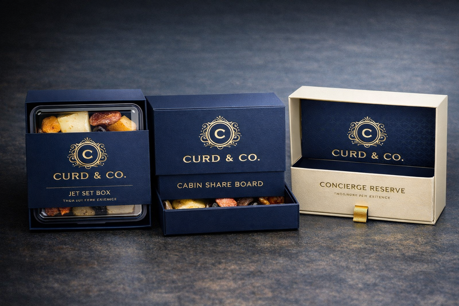 Aviation charcuterie experience by Curd & Co.