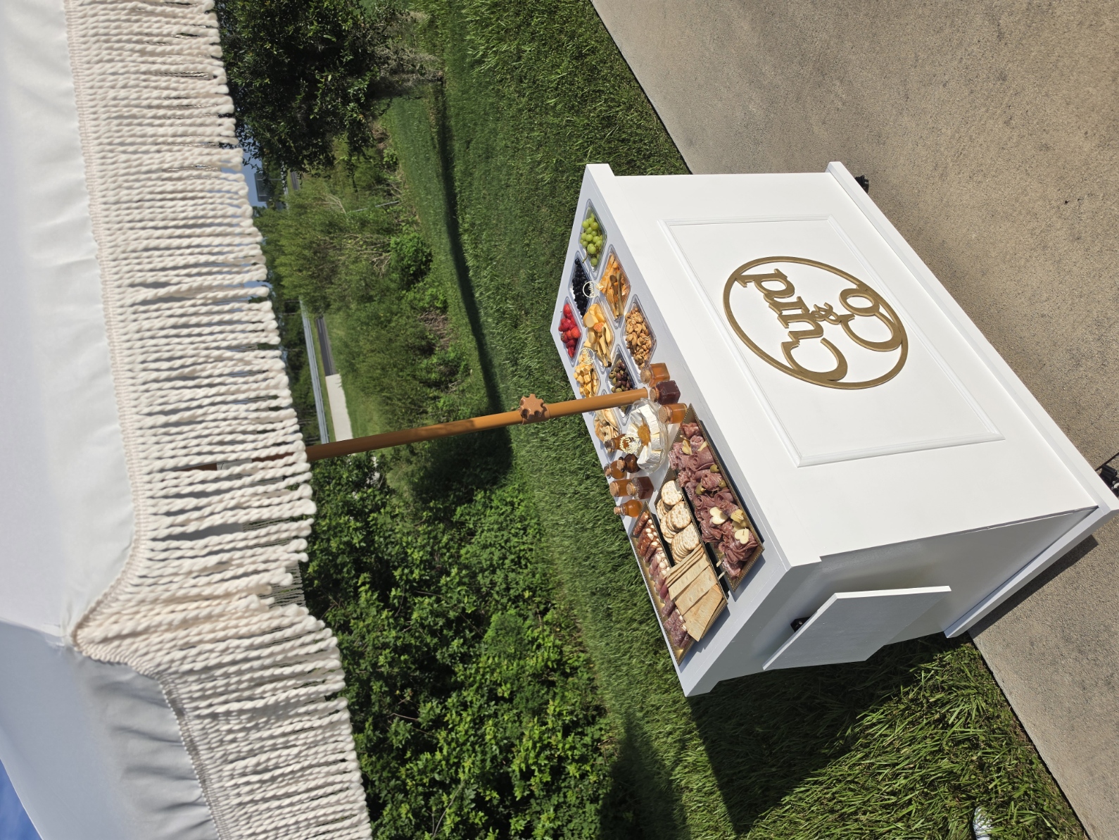 Mobile Charcuterie Bar by Curd & Co.